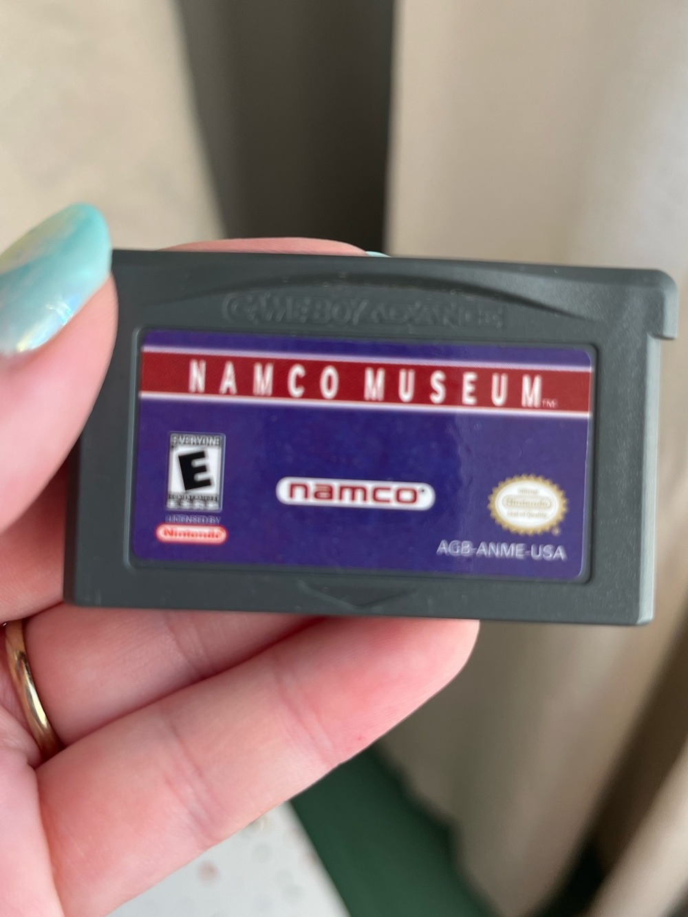 Nintendo Gameboy Advance Namco Museum Game